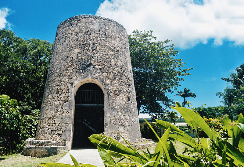 Beauport Guadeloupe. Ancien moulin